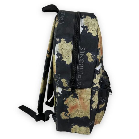 OFFICIAL Game of Thrones Map 16.5" Backpack School Book Bag Teen 14+ GOT Fantasy - Picture 3 of 16